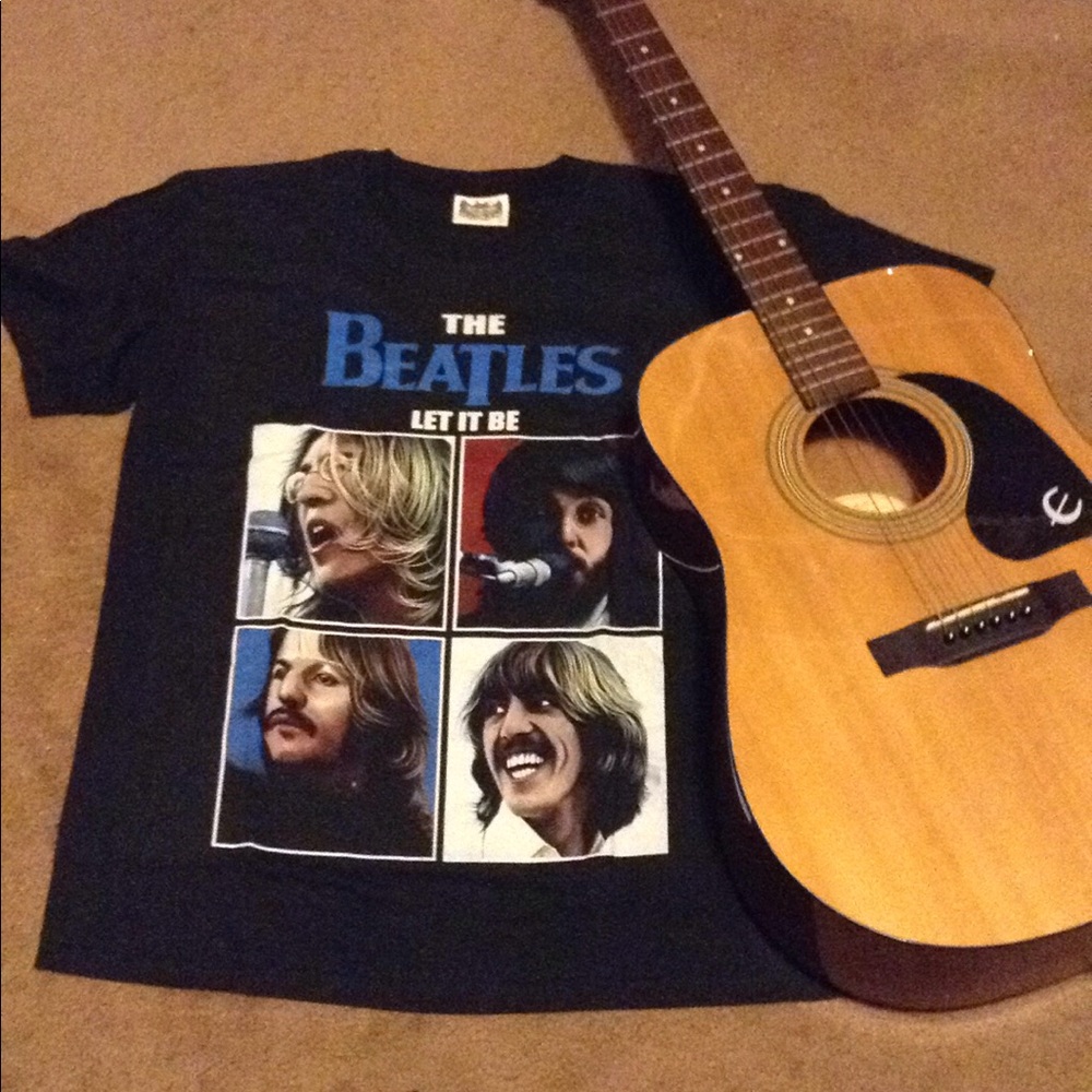 The Beatles let it be tee